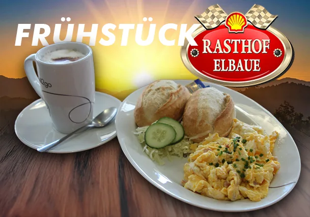 Frühstück am RAsthof Elbaue